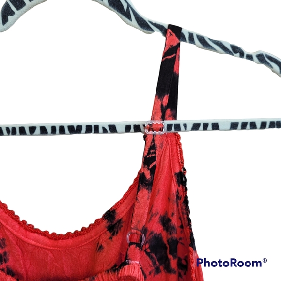 SAAKAS New Boho Waterfall Tie Die Dress - Picture 6 of 11